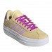 ADIDAS VL COURT JI1019 ΠΑΙΔΙΚΟ SNEAKERS ΠΑΠΟΥΤΣΙ ΚΟΡΙΤΣΙ ΚΙΤΡΙΝΟ